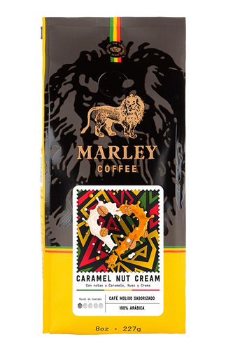 Café Molido Marley Coffee Caramel Nut Cream 227gr 