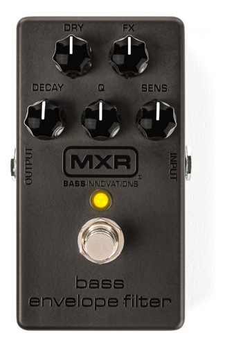 Pedal Filtro Envolv Mxr Blackout Series Bass Envelope Filter