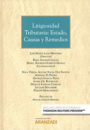 Libro Litigiosidad Tributaria: Estado, Causas Y Remedios (pa