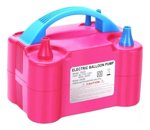 Inflador Globos Electrónico Con 2 Inyectores 600w. 