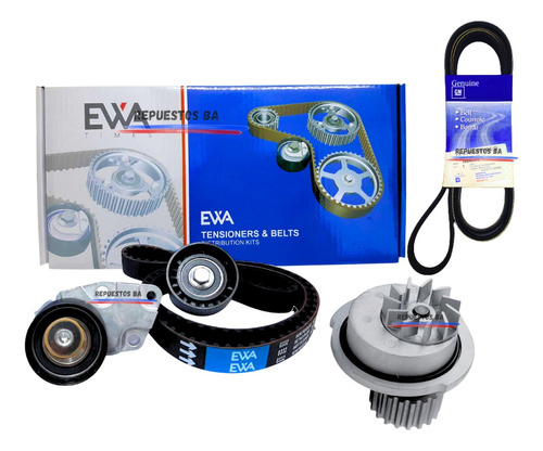 Kit Distribucion Aveo 1.6 16v + Poliv 2010 2011 2012 2013 G3