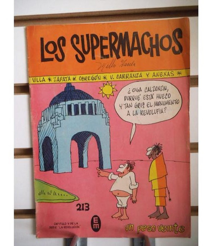 Comic Los Supermachos 213 Editorial Posada Vintage A