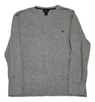 Comprar Playera Manga Larga Ralph Lauren 2xl Gris