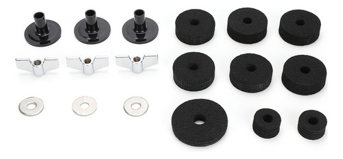 Brset De Batería Hi Hat Cup Felt, 18 Unidades, Kit De Plat