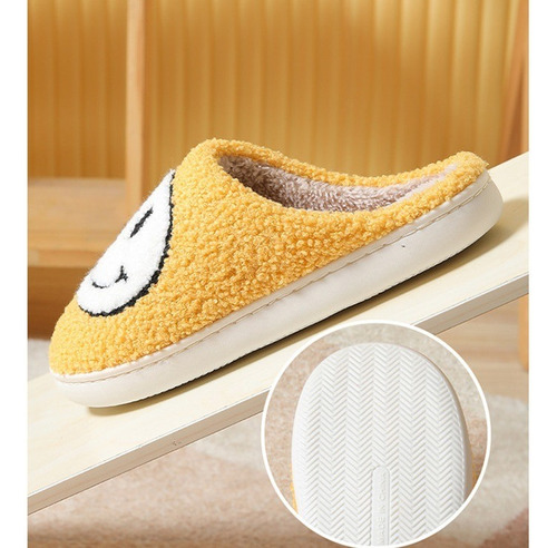 Pantufla Cálida Unisex Invierno De Algodón