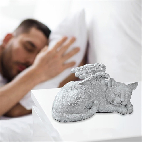 * Figura De Marcador De Tumbas De Gatito Cachorro De Gato