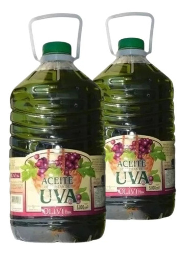 Olivi Aceite De Pepitas De Uva - Pet 2 X 5000 Cc