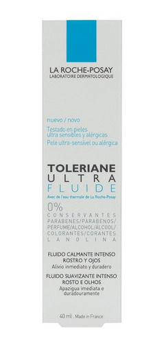 La Roche Posay Toleriane Ultra Fluido X 40 Ml Piel Sensible