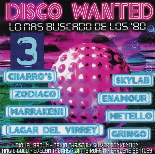 Interpretes Varios Cd: Disco Wanted 3 ( Simil Vinilo )