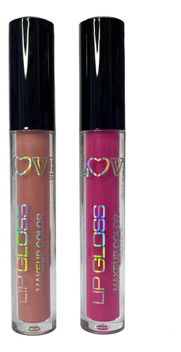 Brillo Labial Tejar Love Crazy Con Aplicador 24 Hs (pack X3)