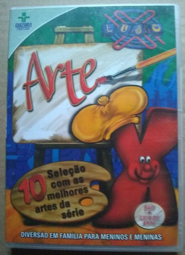 X - Tudo - Arte ( Dvd - Usado - Original)
