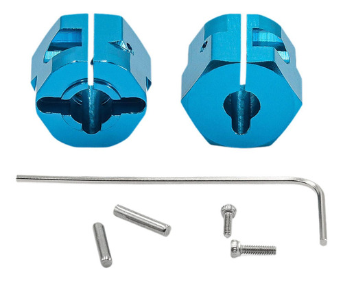 2 Piezas 1/10 Rc Rc Car Rueda Hex Exportador