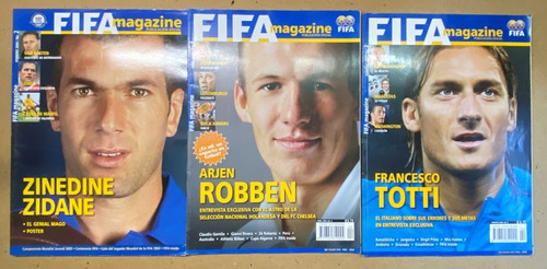 Fifa Magazine Y 17 Deportes, Lote, 6 Revistas, Ez4