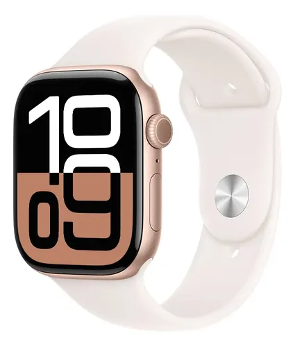 Apple Watch Series 10 Gps • Caja De Aluminio Color Oro Rosa