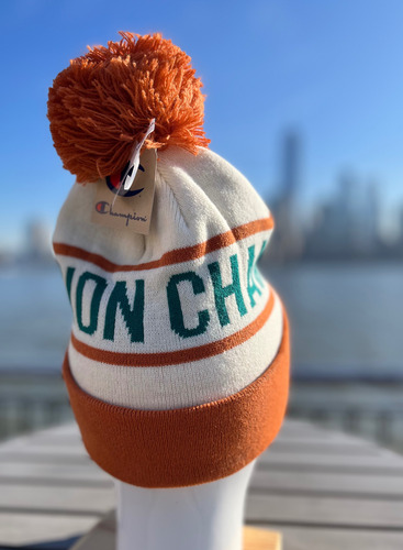 Champion Gorro Beanie Cuff Pom, Block Champion Au7m Bco Nja