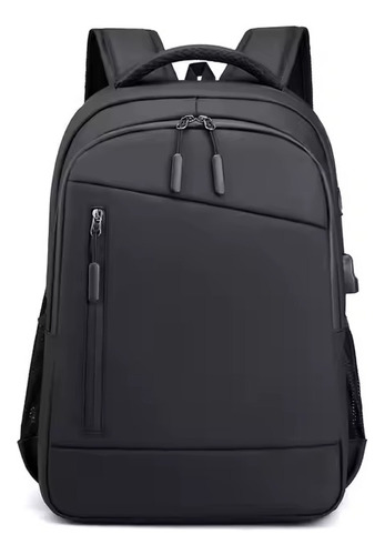 Mochila Impermeable Para Laptop 15.6 Nioval 4522 Negra