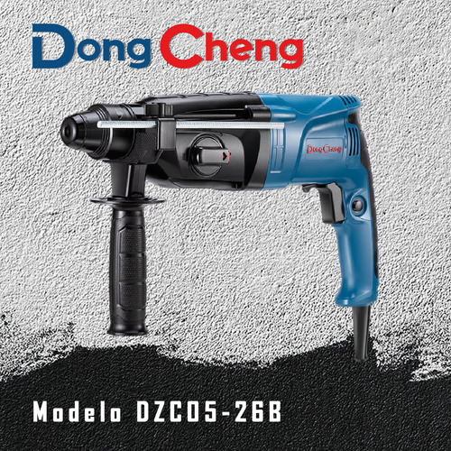 Rotomartillo Cincelador Sds Plus 800w Dongcheng Dzc05-26b Azul
