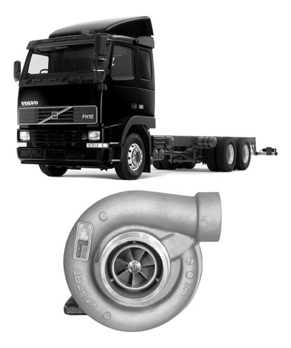 Turbina Cummins Volvo Fh12 Fm12 D12d D12c Caminhão Holset