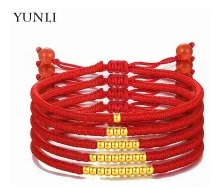 Yunli-pulsera De Oro Puro De 24k 999 Para Mujer O Niño, Braz