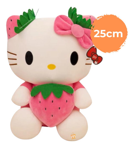 Peluche Hello Kitty 25cm Suave Importado Kawaii Sanrio