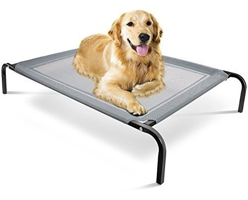 Cama Elevada Para Perros  - Plataforma Levantada Con Trampol