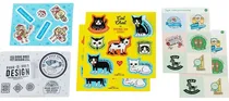 Comprar Planchas Stickers Calcos Troquelados Autoadhesivos Color Stickers Calcos Calcomanias Vinilos Troquelados Especiales Opp