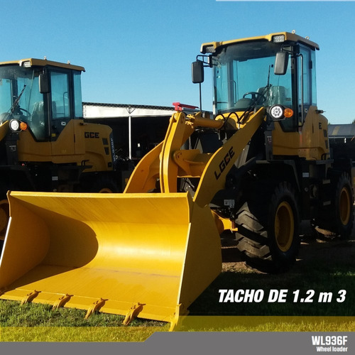 Pala Cargadora Frontal Lgce Modelo Wl936f, Tacho De 1.2m3