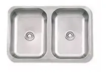 Comprar Bachas Cocina Doble Acero 430 Mi Pileta 57x37x15 104ec