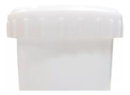 Caneca Para Pistola 600ml Rosca 1/4 Wwsoldas Branco