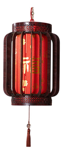 Farol Chino Colgante Con Diámetro 27cm Linterna Larga