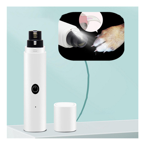 New Lima De Uñas For Perros, Recargable Por Usb, 2 Y