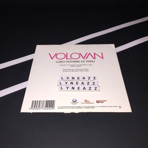 Volovan Cd Single Lobo Hombre En Paris (Usado)