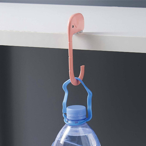 Ganchos Para Monedero Colgador De Pared Pequeño Rosado