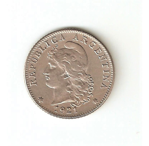 Monedas Argentinas 20 Centavos De 1921 Excelente 