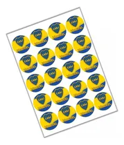 Comprar Etiquetas Imprimibles Editable Boca Juniors Souvenirs Cumple
