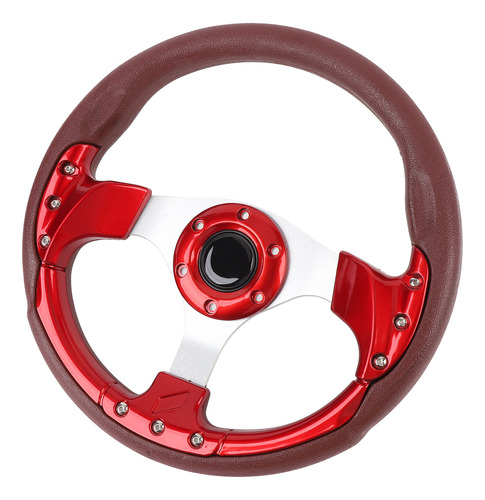 Volante Race Style De 13 Pulgadas, Universal, A Prueba De Go