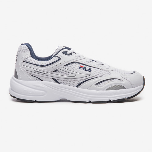 Tênis Fila Runner 2k Masculino Branco/marinho Antiderrapante