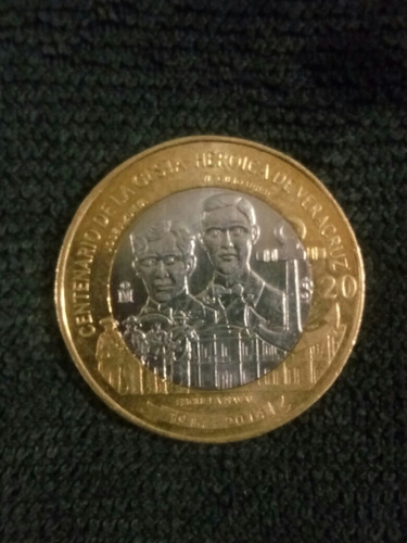 Moneda De $20 Mxn