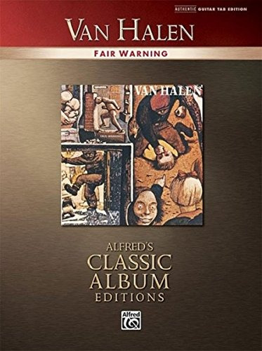 Van Halen  Fair Warning (alfreds Classic Album Editions)