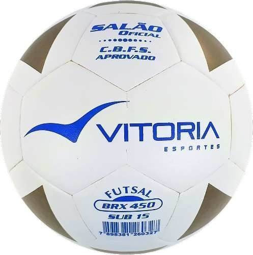 Bola Futsal Vitoria Oficial Brx 450 Juvenil Sub 15 Oferta