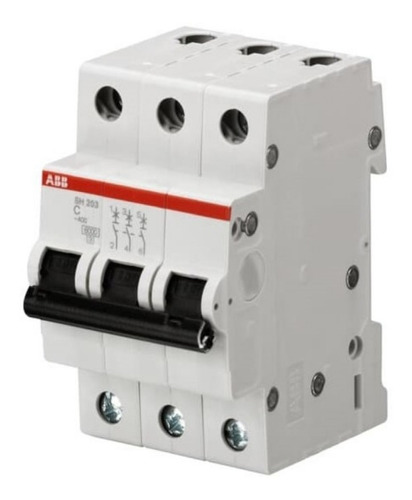 Interruptor Termomagnético Para Riel Din 3x20 Abb