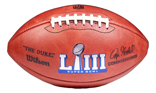 Balon Wilson The Duke Piel Superbowl 53 Patriots Vs Rams