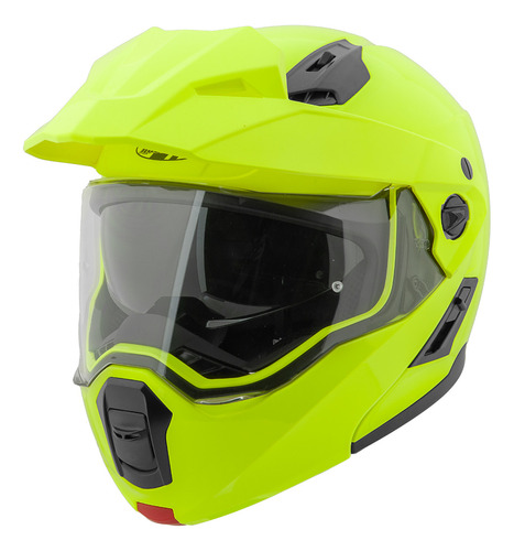 Casco Abatible Joe Rocket Rkt 500 Solid Neón Brillante