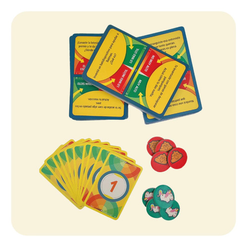 Juego De Mesa Party Cooperativo Masomenos Maldon Social