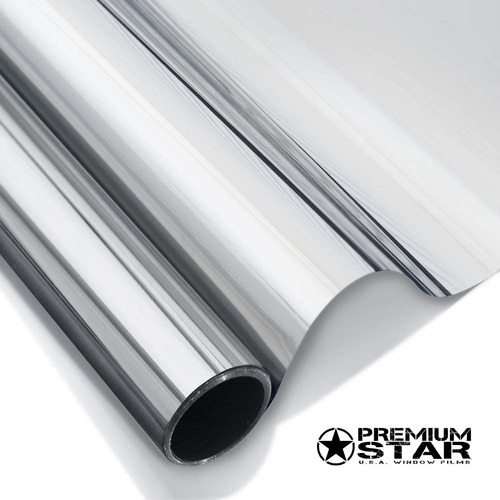 Film Espejado Plata X 1 Mts X 1,52 Mts