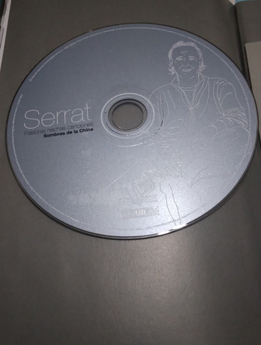 Serrat Palabras Hechas Canciones: Sombras De La China + Cd (Usado)