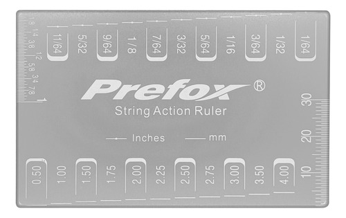 Regla Calibrar Ajustar Altura Cuerdas String Height Gauge