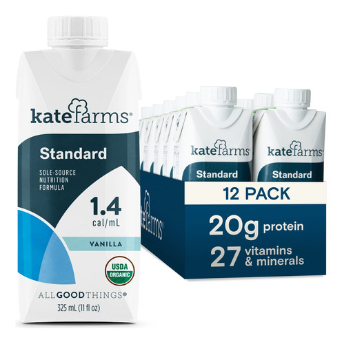 Kate Farms Batido Nutricional Orgnico Vegano A Base De Plan