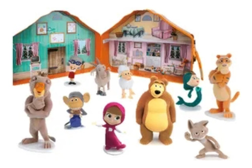 Coleccion Masha Y El Oso - Libro + Muñeco - Variantes | Solo En Casa