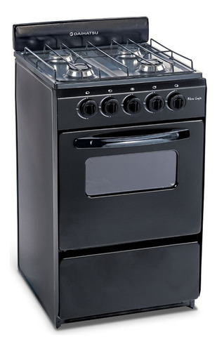 Cocina Daihatsu D1250b Multigas Forte Color Negra